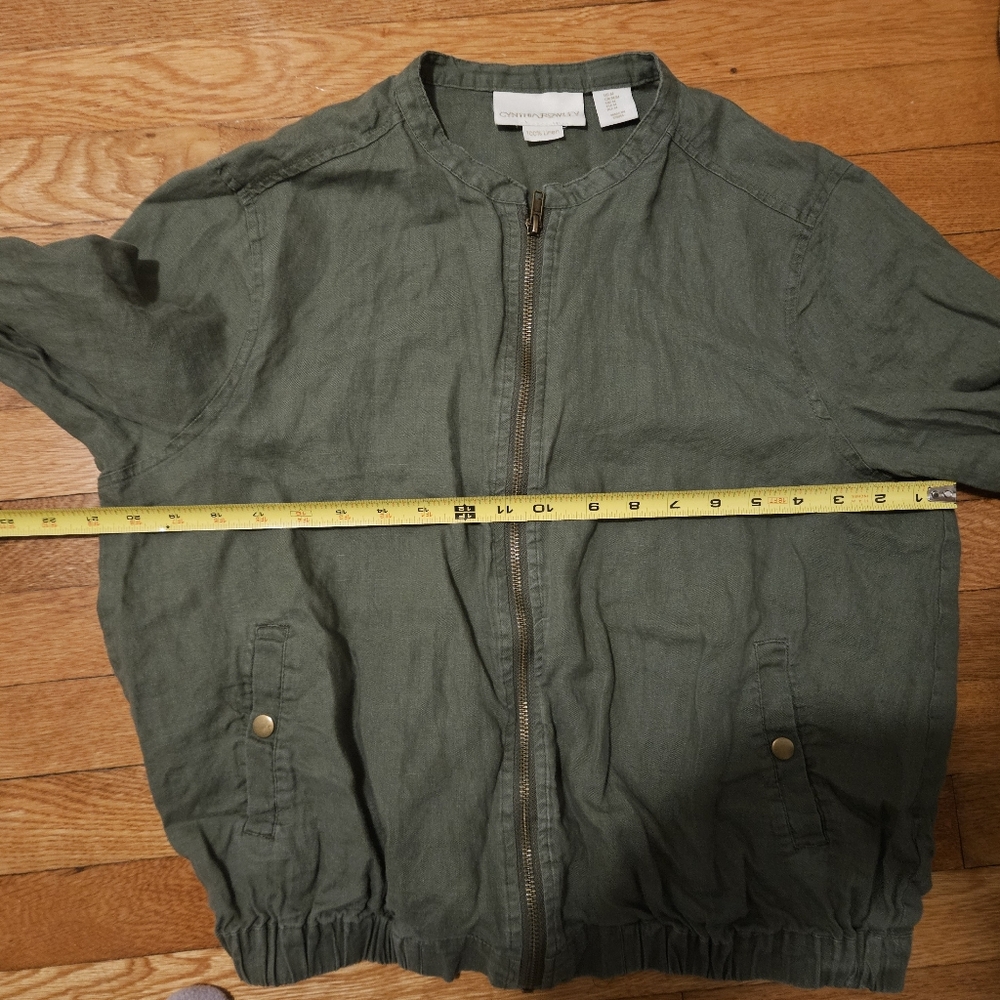 Linen bomber jacket - Picture 5 of 5